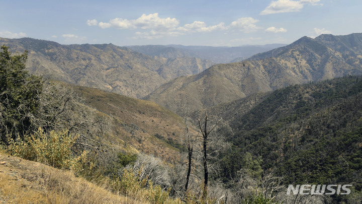[매리포사카운티(캘리포니아)/AP=뉴시스]올해 8월 한국계 일가족 3명이 숨진 채 발견된 미국 서부 요세미티 국립공운의 등산로 모습. 수사 당국은 이들이 열사병으로 사망했다고 결론 지었다.2021.10.23. 