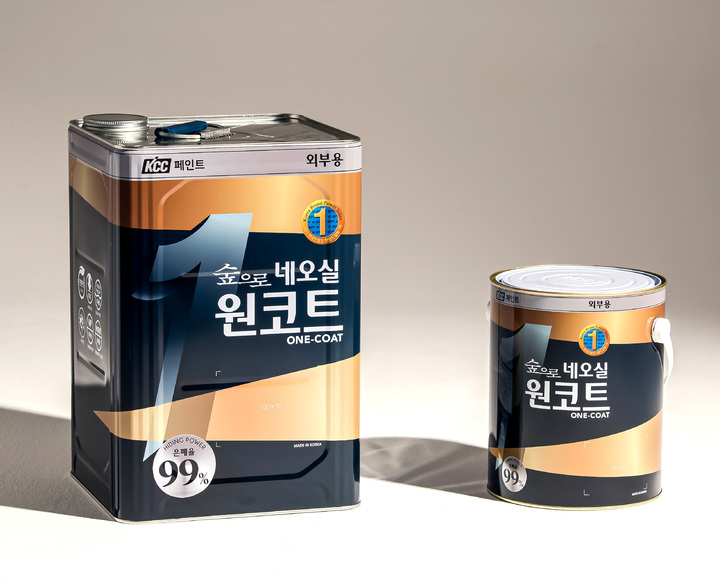 KCC, 건물 외벽 한번에 칠하는 '숲으로 네오실 원코트' 출시
