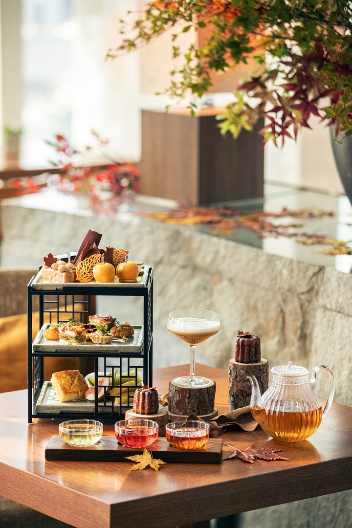 파크 하얏트 서울 ‘더 라운지’의 ‘메이플 애프터눈 티 세트’ *재판매 및 DB 금지