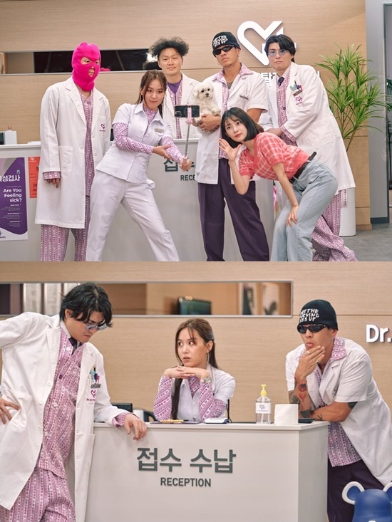 [서울=뉴시스]티빙 오리지널 '힙합 메디컬 시트콤-EMERGENCY'(사진=티빙 제공)2021.10.08 photo@newsis.com *재판매 및 DB 금지