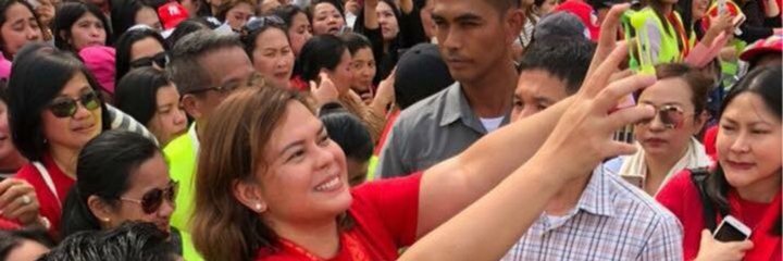 [서울=뉴시스]로드리고 두테르테 필리핀 대통령의 딸인 사라 두테르테 카르피오 다바오 시장. (사진=두테르테 시장 트위터 캡처) 2021.10.09.