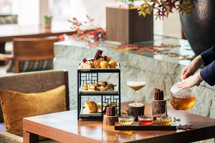 파크 하얏트 서울 ‘더 라운지’의 ‘메이플 애프터눈 티 세트’ *재판매 및 DB 금지