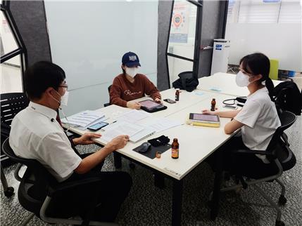 전공별 현직자 멘토링 ⓒ한세대학교 대학일자리본부 *재판매 및 DB 금지