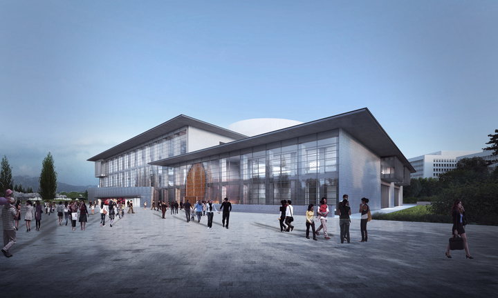 [서울=뉴시스] 서울식물원 진입광장. 2021.10.20. (사진 = LG아트센터 제공) photo@newsis.com