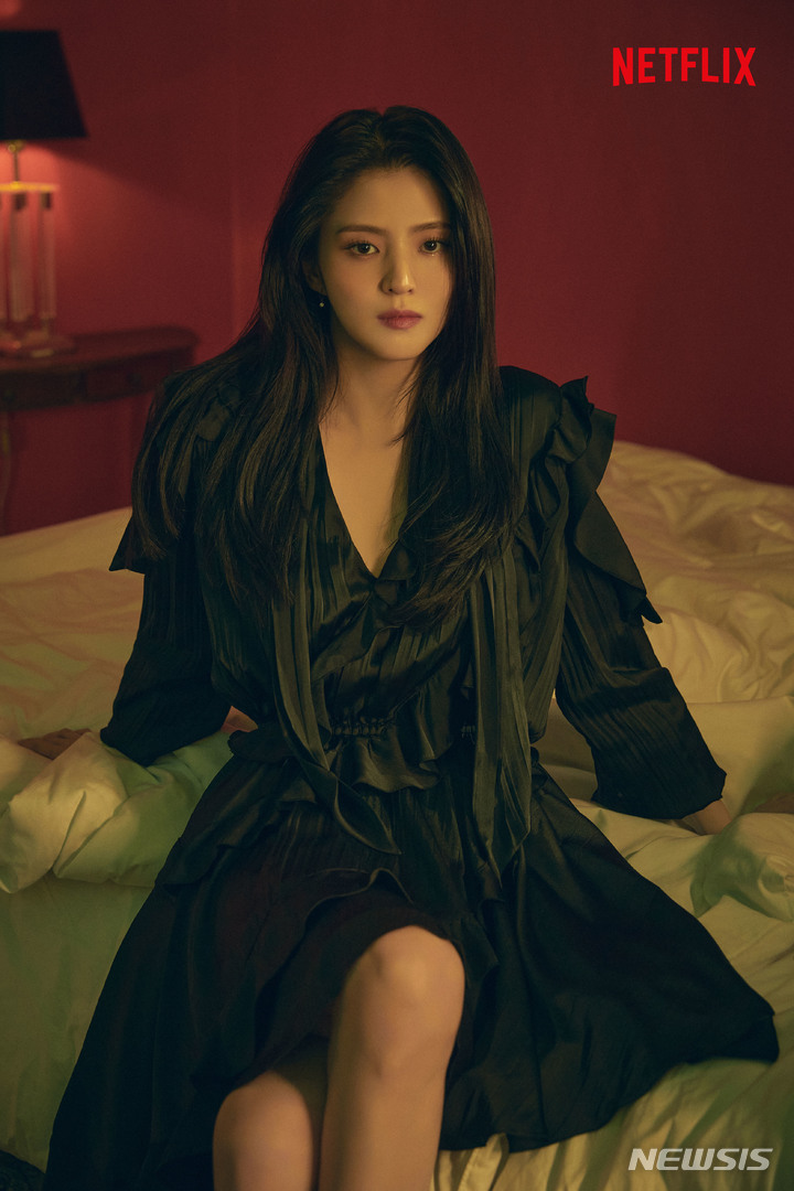 [서울=뉴시스] 드라마 '마이 네임' 한소희. (사진=넷플릭스 제공) 2021.10.20 photo@newsis.com