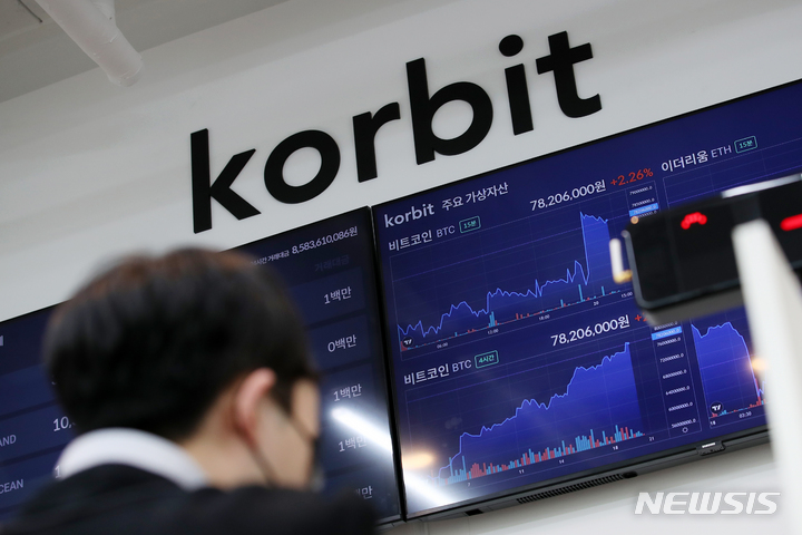 [서울=뉴시스] 조성우 기자 = 가상자산(암호화폐) 거래소 코빗이 20일 오전 11시부터 가상자산거래소가 특정금융거래정보법(특금법)에 따라 자금세탁을 막기 위해 거래 고객의 신원을 확인하는 고객확인제도(KYC)를 시행했다. 코빗을 이용하는 모든 고객은 고객 확인 절차를 완료해야 가상자산 매매 거래와 입출금, 원화 입출금이 가능하다. 20일 오후 서울 강남구 코빗 오프라인 고객센터에서 한 고객이 상담을 하고 있다. 2021.10.20. xconfind@newsis.com