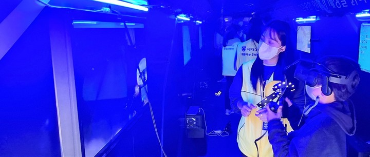 배재대 가상현실버스 체험자들 *재판매 및 DB 금지