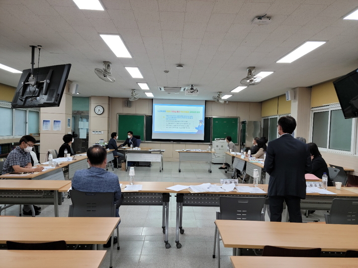 충북 북부(제천단양) 지역에서 열린 일반고 교육력도약프로젝트 컨설팅. *재판매 및 DB 금지