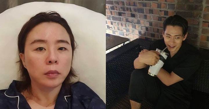 [서울=뉴시스] 니키리·유태오. (사진=니키리·유태오 인스타그램 제공).2021.10.25.photo@newsis.com