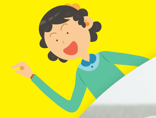 [서울=뉴시스] 오해를 불러일으킨 문제의 손동작(사진=행정안전부 2020년 가정용 안전점검표) *재판매 및 DB 금지