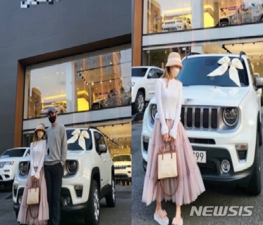 [서울=뉴시스]'김지훈, 아야네'.2021.10.29.(사진=아야네 SNS).photo@newsis.com