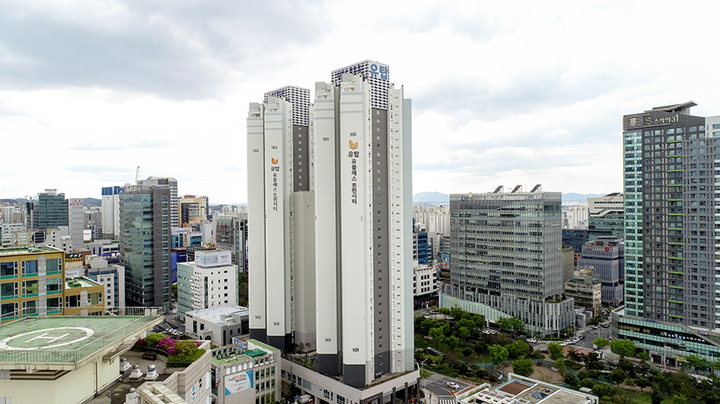 [광주=뉴시스] 유탑그룹 사옥. (사진=뉴시스 DB). photo@newsis.com *재판매 및 DB 금지