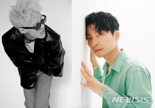 [서울=뉴시스]자이언티와 호시노 겐 2021.11.03(사진=유니버설 뮤직 제공) photo@newsis.com*재판매 및 DB 금지