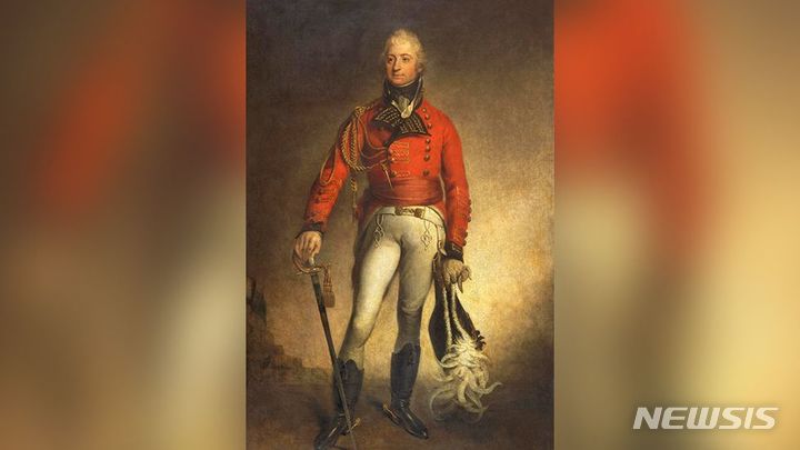 [서울=뉴시스] 영국 국립 카디프 박물관에 전시됐던 토마스 픽턴 초상화. 3일(현지시간) BBC는 카디프 박물관이 과거 식민지 시대 노예주였던 픽턴의 초상화를 철거했다고 전했다. (사진출처=BBC 홈페이지 캡쳐) *재판매 및 DB 금지. 2021.11.03.