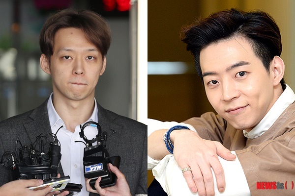박유천(왼쪽), 박유환