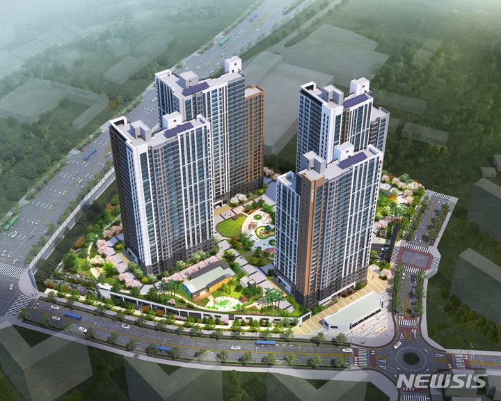 [서울=뉴시스] 호반써밋 원주역. (이미지=호반산업 제공)