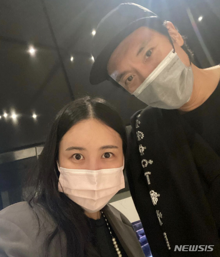 [서울=뉴시스] 권다미·김민준 부부. 2021.11.05. (사진 = 권다미 인스타그램 캡처) photo@newsis.com