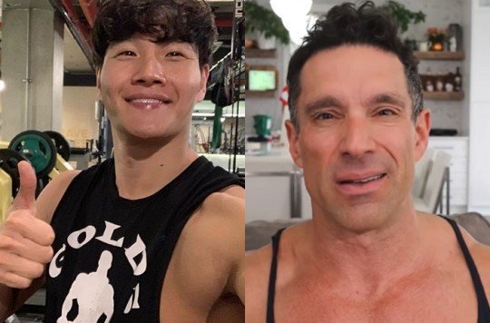 [서울=뉴시스] 김종국, 그렉 듀셋 2021.11.05.(사진=김종국 인스타그램, 그렉 듀셋 유튜브 채널 캡처) photo@newsis.com *재판매 및 DB 금지