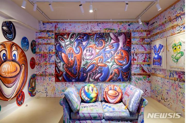 [서울=뉴시스] 케니 샤프의 ‘샤프 쉑’ 팝업 전시가 서울 성수동 백아트 팝업 전시장에서 열린다.