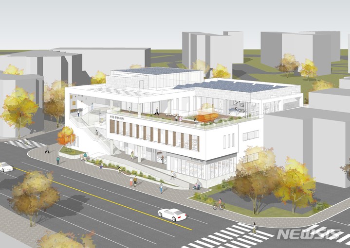 보라동 행정복지센터 설계 공모 당선작