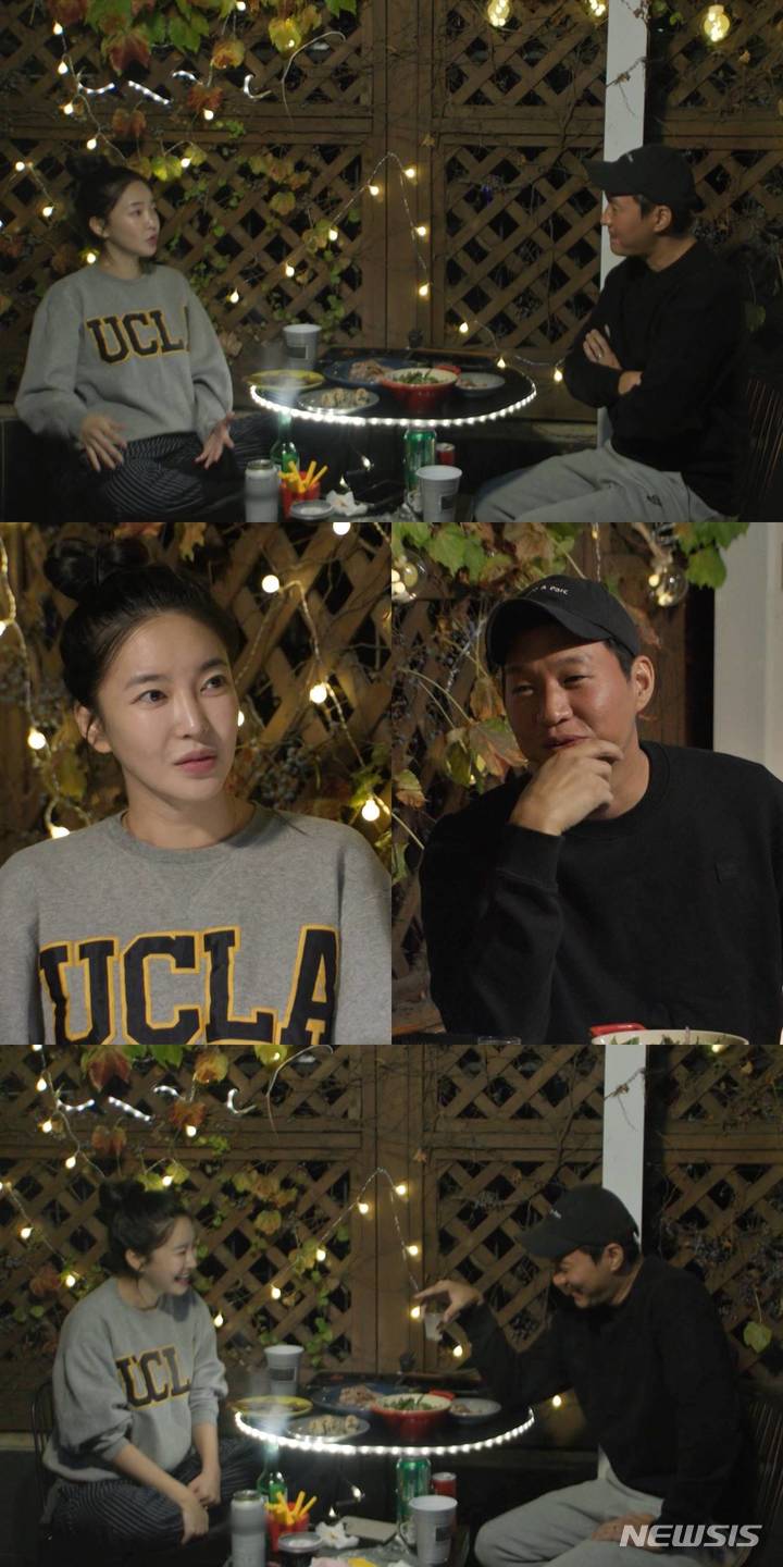 [서울=뉴시스] 김윤지♥최우성 2021.11.15(사진=SBS '동상이몽2 - 너는 내 운명' 제공) photo@newsis.com