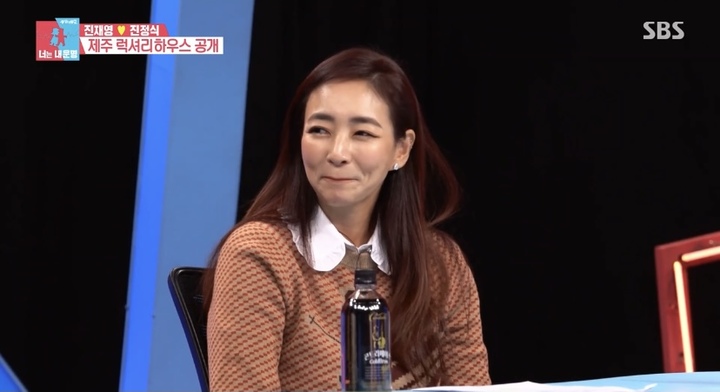 [서울=뉴시스] SBS '동상이몽 시즌2-너는 내 운명' 진재영 스틸. (사진=SBS 방송 화면 제공).2021.11.16.photo@newsis.com