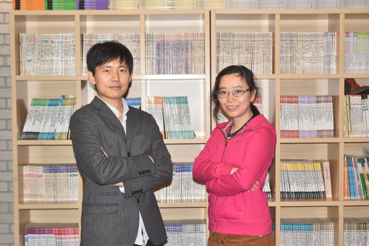 조혜연 9단(오른쪽) 박창명 3단 (제공=한국기원) *재판매 및 DB 금지