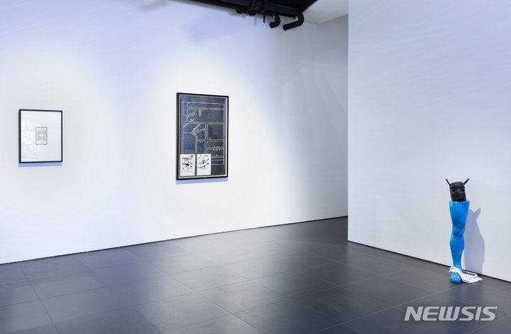 [서울=뉴시스] 이강승 개인전 전시 전경. 사진=갤러리현대 제공