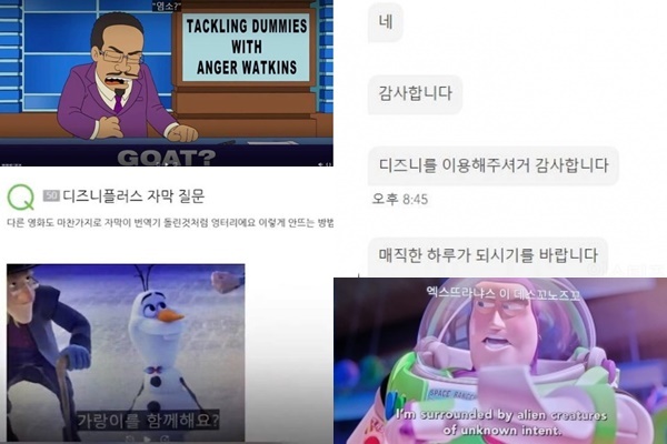 "가랑이를 함께해요?"…디즈니+ 자막오류 불만 폭주