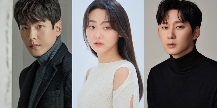 왼쪽부터 곽시양, 강미나, 권수현