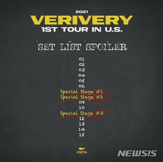 [서울=뉴시스]베리베리 투어 셋리스트 2021.11.17(사진=젤리피쉬 제공) photo@newsis.com*재판매 및 DB 금지