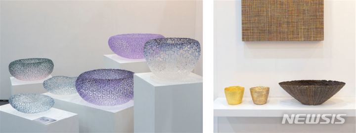 [서울=뉴시스] '2021 공예트렌드페어' 창작공방관 (사진= 한국공예·디자인문화진흥원 제공) 2021.11.18. photo@newsiscom