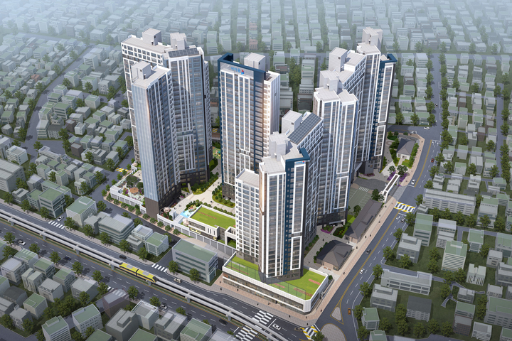 대봉 서한이다음 견본주택 26일 공개 - 뉴시스