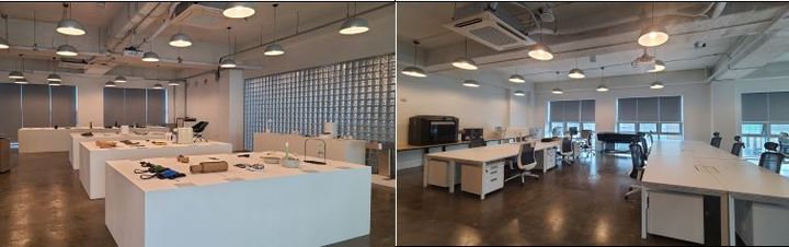 [세종=뉴시스] 경북 디자인 주도 제조혁신센터 시설 모습. 2021.11.23. (사진=산업통상자원부 제공) *재판매 및 DB 금지