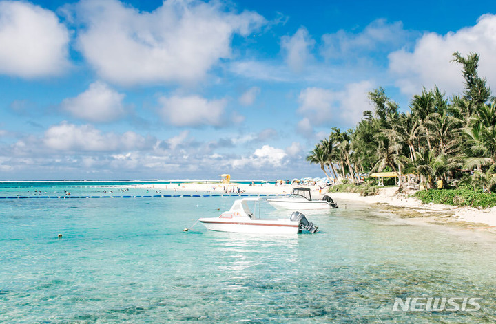[서울=뉴시스] 사이판 마나가하섬. (사진=마리아나관광청 제공) 2021.11.23. photo@newsis.com *재판매 및 DB 금지
