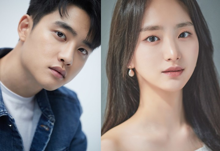 [서울=뉴시스] 배우 도경수와 원진아. *재판매 및 DB 금지