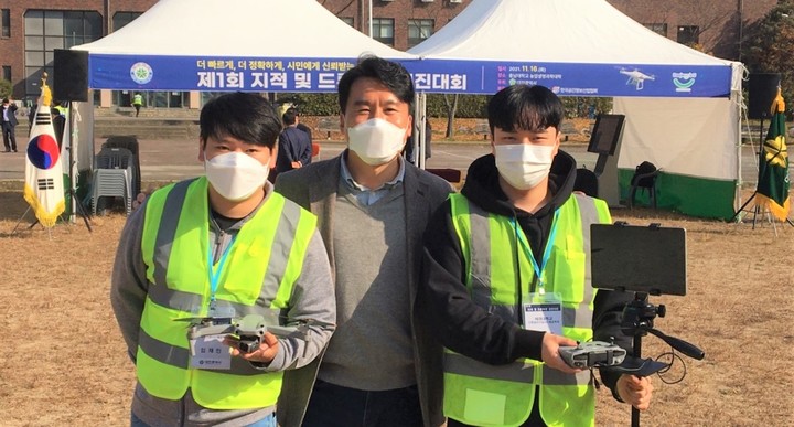 배재대 차도완 지도교수와 수상학생들 *재판매 및 DB 금지