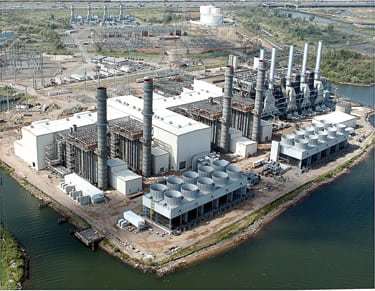 [평택=뉴시스] 미국 Linden Cogeneration Plant 전경. (사진=한화임팩트 제공) *재판매 및 DB 금지