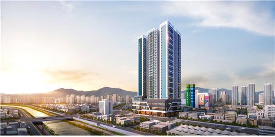 '이안 더 센트로 의정부' 투시도 *재판매 및 DB 금지