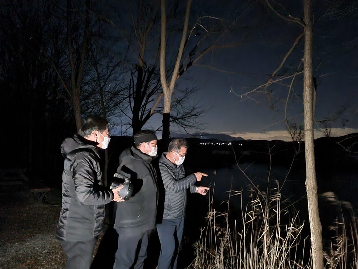 이호중 청장, 창녕 우포늪 습지보호지역 불법행위 단속 현장 점검 *재판매 및 DB 금지