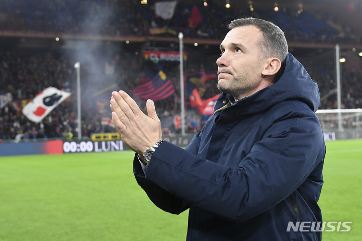 우크라이나 축구 영웅 솁첸코 "우크라이나는 내 조국"