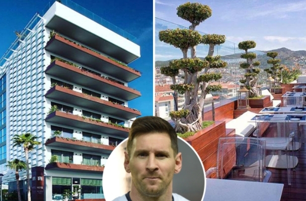 [서울=뉴시스] 메시가 약 400억원을 들여 구입한 호텔이 철거 명령을 받았었다는 사실이 알려졌다. (캡처=더선) *재판매 및 DB 금지