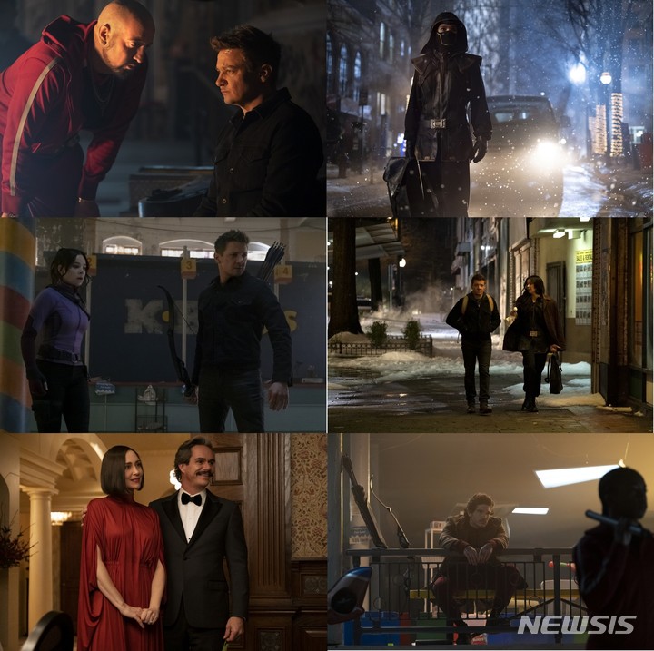 [서울=뉴시스] '호크아이'. 2021.12.07. (사진 = 디즈니+ 제공) photo@newsis.com