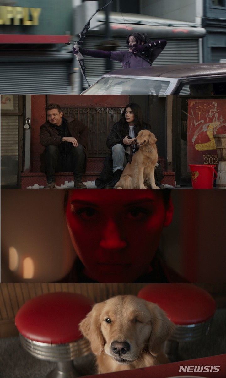 [서울=뉴시스] '호크아이'. 2021.12.07. (사진 = 디즈니+ 제공) photo@newsis.com