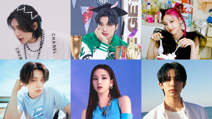 [서울=뉴시스] 에스파 카리나·TXT 연준·ITZY 예지·스트레이 키즈 현진·엔하이픈 희승·에이티즈 우영 6人, '2021 MAMA' 오프닝 무대 꾸민다 2021.12.10 (사진=CJ ENM 제공) photo@newsis.com*재판매 및 DB 금지 *재판매 및 DB 금지