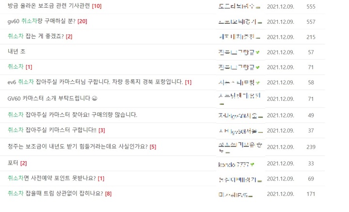 (자료= 네이버 카페 '전기차동호회' 캡처) *재판매 및 DB 금지