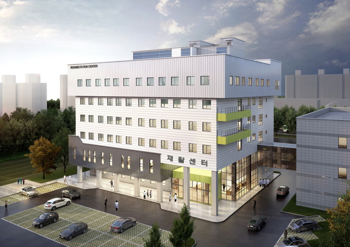 [서울=뉴시스] 광주보훈병원 재활센터 조감도. 2021.12.03. (사진=국가보훈처 제공) *재판매 및 DB 금지