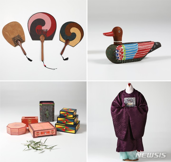 [전주=뉴시스]윤난슬 기자 = 한국전통문화전당 전주공예품전시관은 '2021 한국공예 장인 학교' 결과물 전시를 오는 15일부터 30일까지 전당 3층 기획전시실에서 진행한다고 13일 밝혔다.(사진=전당 제공) 