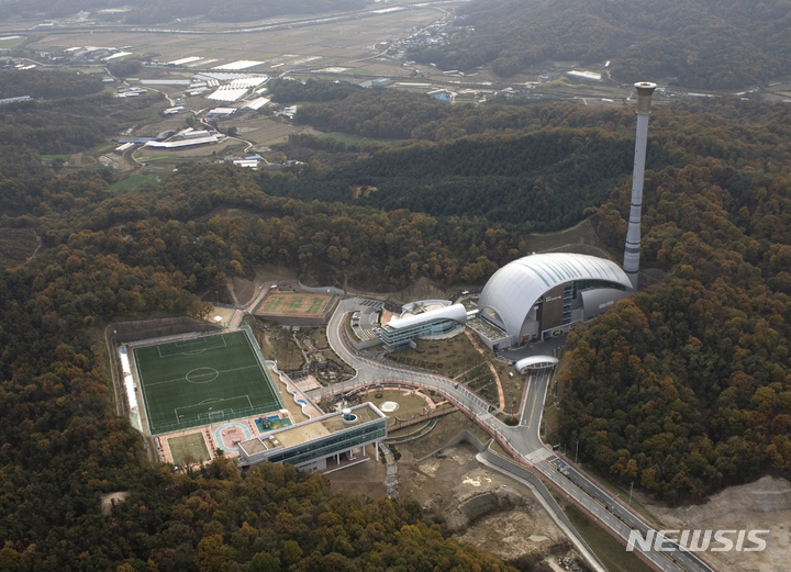 [이천=뉴시스]이천시 호법면 안평리에 위치한 동부권 광역자원회수시설