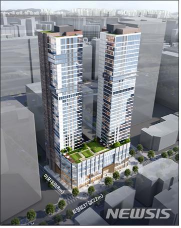 [서울=뉴시스]마포로1구역 제10지구 도시정비형 재개발구역 정비계획 사업계획안. (사진=서울시 제공). 2021.12.16. photo@newsis.com